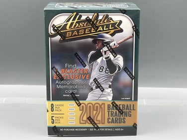 2021 Panini Absolute Baseball Sealed Blaster Box