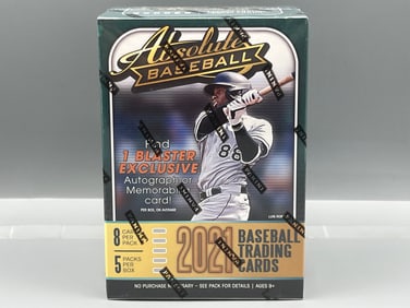 2021 Panini Absolute Baseball Sealed Blaster Box