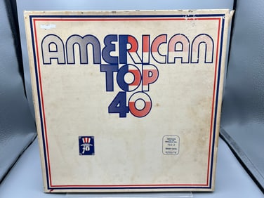 1976 Various Artist Compilation American Top 40 As of 4/10/76 Vinyl Album - 762-2