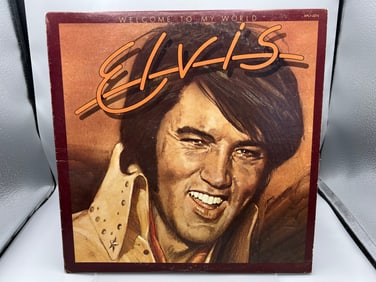 1977 Elvis Presley Welcome To My World Vinyl Album - APL1-2274