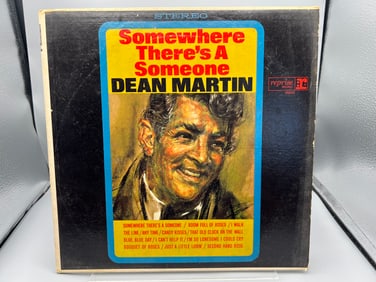 1966 Dean Martin Somewhere There's A Someone Vinyl Album - RS 6201
