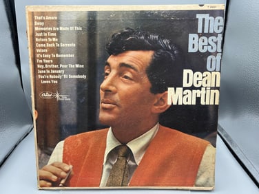 1966 Dean Martin The Best of Dean Martin Vinyl Album - T-2601