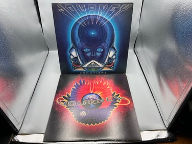 Lot of (2) Journey Vinyl Albums - Varying Conditions