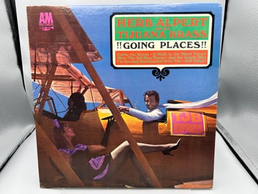 1965 Herb Alpert And The Tijuana Brass Going Places Vinyl Album - LP-112