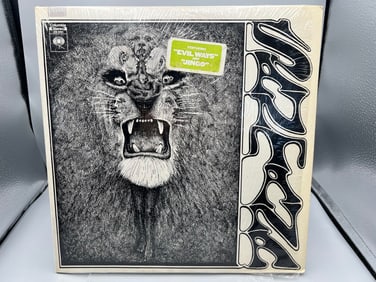 1969 Santana Self Titled Vinyl Album - CS 9781