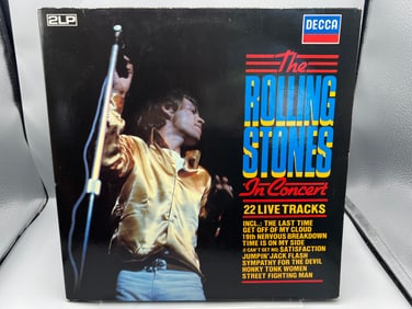 Unknown Release Date The Rolling Stones In Concert Netherlands Release Vinyl Album - 6640 037