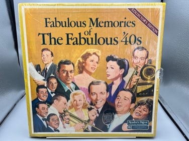 1981 Fabulous Memories of The Fabulous '40s Vinyl Album Box Set - RDA-078