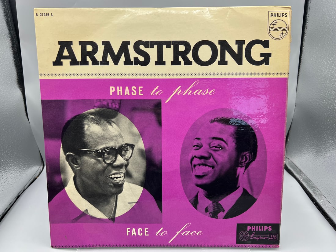Unknown Release Date Louis Armstrong Phase To Phase-Face To Face Vinyl Album -B 07246 L: Unknown Release Date Louis Armstrong Phase To Phase-Face To Face Vinyl Album -B 07246 L - Records have not been tested by the auction house for play quality. All items are sold as is.