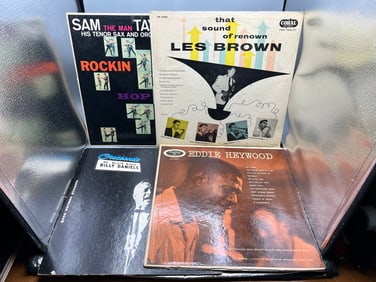 Lot of (4) Assorted Vinyl Albums - Varying Conditions