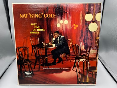 1957 Nat King Cole Just One of Those Things Vinyl Album - W-903