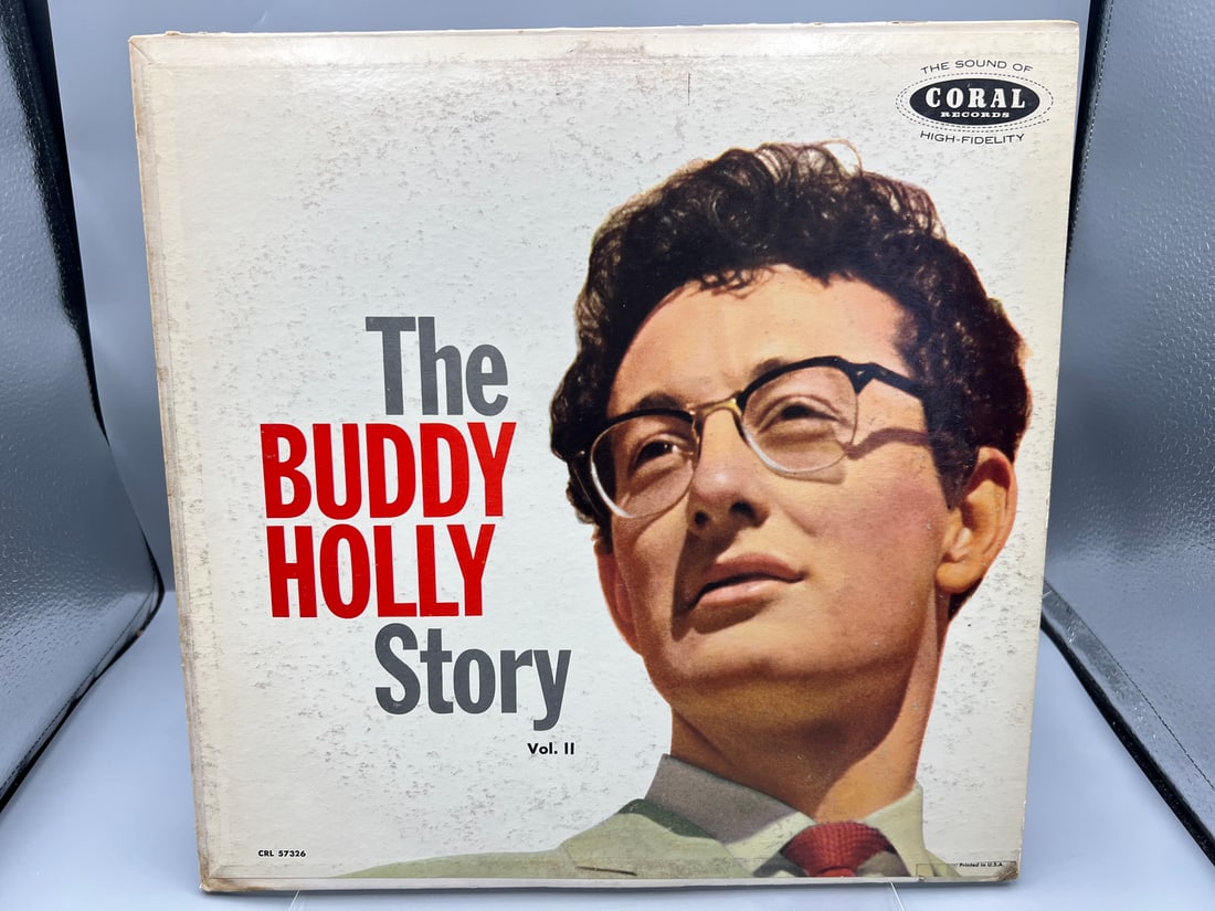 1960 Buddy Holly The Buddy Holly Store Vol. II Vinyl Album - CRL 57326: 1960 Buddy Holly The Buddy Holly Store Vol. II Vinyl Album - CRL 57326 - Records have not been tested by the auction house for play quality. All items are sold as is.