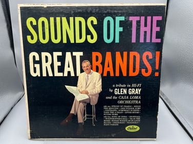 1958 Glen Gray And The Casa Loma Orchestra Sounds of The Great Bands Vinyl Album - W-1022
