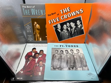 Lot of (4) Assorted Vinyl Albums - Varying Conditions