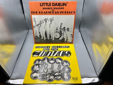 Lot of (2) The Zodiacs Vinyl Albums - Varying Conditions