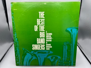 1968 Various Artist Compilation The Best of The Big Bands Vinyl Album - D 405
