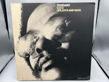 1972 Allen Toussaint Life, Love And Faith Vinyl Album - MS 2062