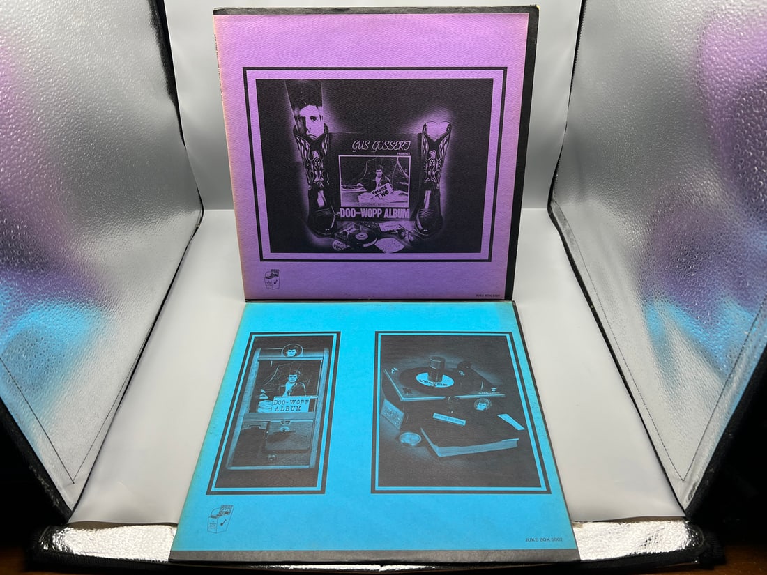 Lot of (2) Gus Gossert Vinyl Albums - Varying Conditions: Lot of (2) Gus Gossert Vinyl Albums - Varying Conditions - Records have not been tested by the auction house for play quality. All items are sold as is.