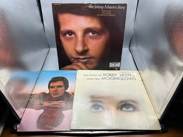 Lot of (3) Assorted Vinyl Albums - Varying Conditions