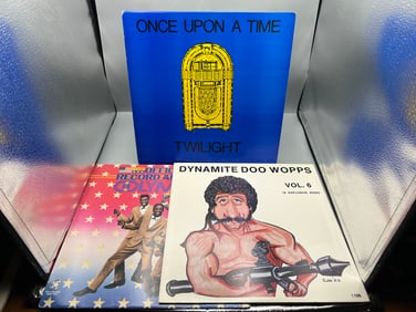 Lot of (3) Assorted Vinyl Albums - Varying Conditions