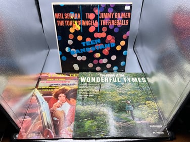 Lot of (3) Assorted Vinyl Albums - Varying Conditions