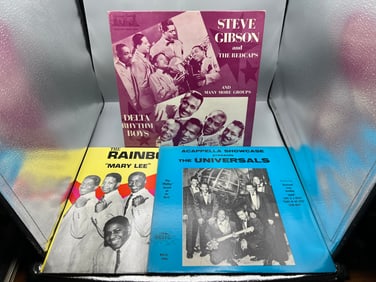 Lot of (3) Assorted Vinyl Albums - Varying Conditions