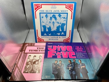 Lot of (3) Assorted Vinyl Albums - Varying Conditions