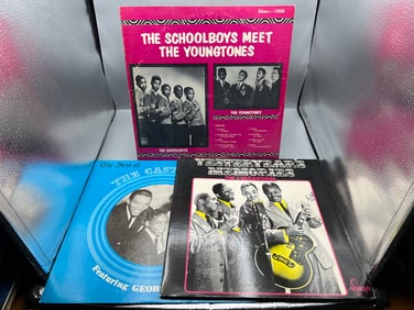 Lot of (3) Assorted Vinyl Albums - Varying Conditions
