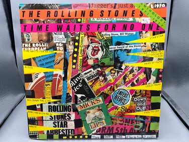1979 The Rolling Stones Time Waits For No One Anthology 1971-1977 Vinyl Album - COC 59107