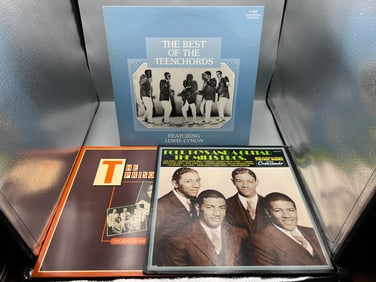 Lot of (3) Assorted Vinyl Albums - Varying Conditions
