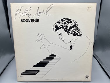 1977 Billy Joel Souvenir Unofficial Release Sampler Vinyl Album - AS 326