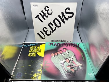 Lot of (3) Assorted Vinyl Albums - Varying Conditions