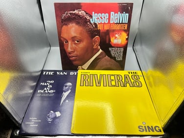 Lot of (3) Assorted Vinyl Albums - Varying Conditions
