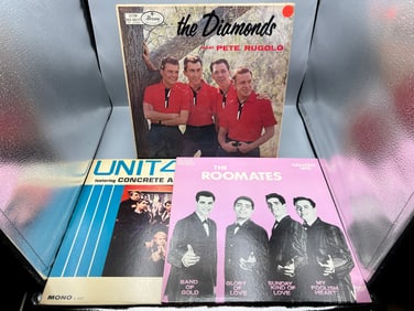 Lot of (3) Assorted Vinyl Albums - Varying Conditions