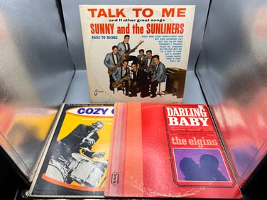 Lot of (3) Assorted Vinyl Albums - Varying Conditions
