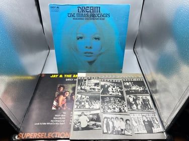 Lot of (3) Assorted Vinyl Albums - Varying Conditions