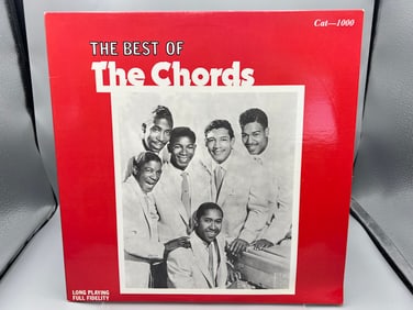 1981 The Chords The Best of The Chords Sweden Release Vinyl Album - C-1000