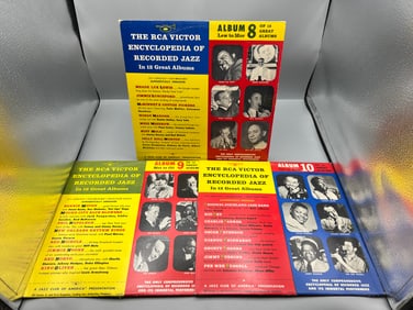 Lot of (3) Assorted 10 Inch Vinyl Mini Albums - Varying Conditions