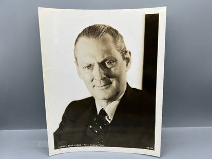 1930s MGM Lionel Barrymore Original 8x10 Publicity Movie Portrait Still - LB-14: 1930s MGM Lionel Barrymore Original 8x10 Publicity Movie Portrait Still - LB-14