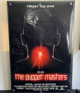 1994 The Puppet Masters Original Double Sided 27x40 Theatrical Movie Poster: 1994 The Puppet Masters Original Double Sided 27x40 Theatrical Movie Poster