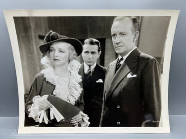 1935 MGM Here Comes The Band 8x10 Publicity Movie Still - 860-33 - Virginia Bruce, Donald Cook, &