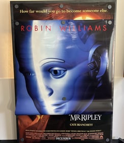 1999 The Talented Mr. Ripley & 1999 Bicentennial Man Original Double Sided 27x40 Theatrical Movie