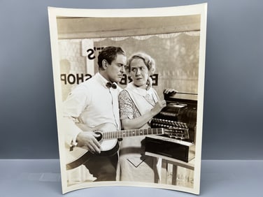 1935 MGM Winning Ticket Original 8x10 Publicity Movie Still - 809-10 - Leo Carrillo & Louise Fazenda