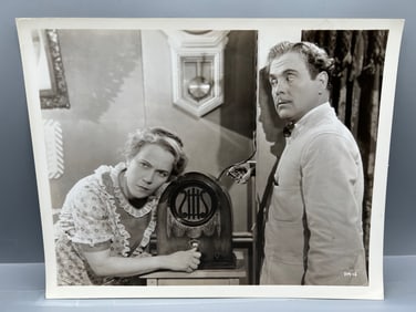 1935 MGM Winning Ticket Original 8x10 Publicity Movie Still - 809-14 - Louise Fazenda & Leo Carillo