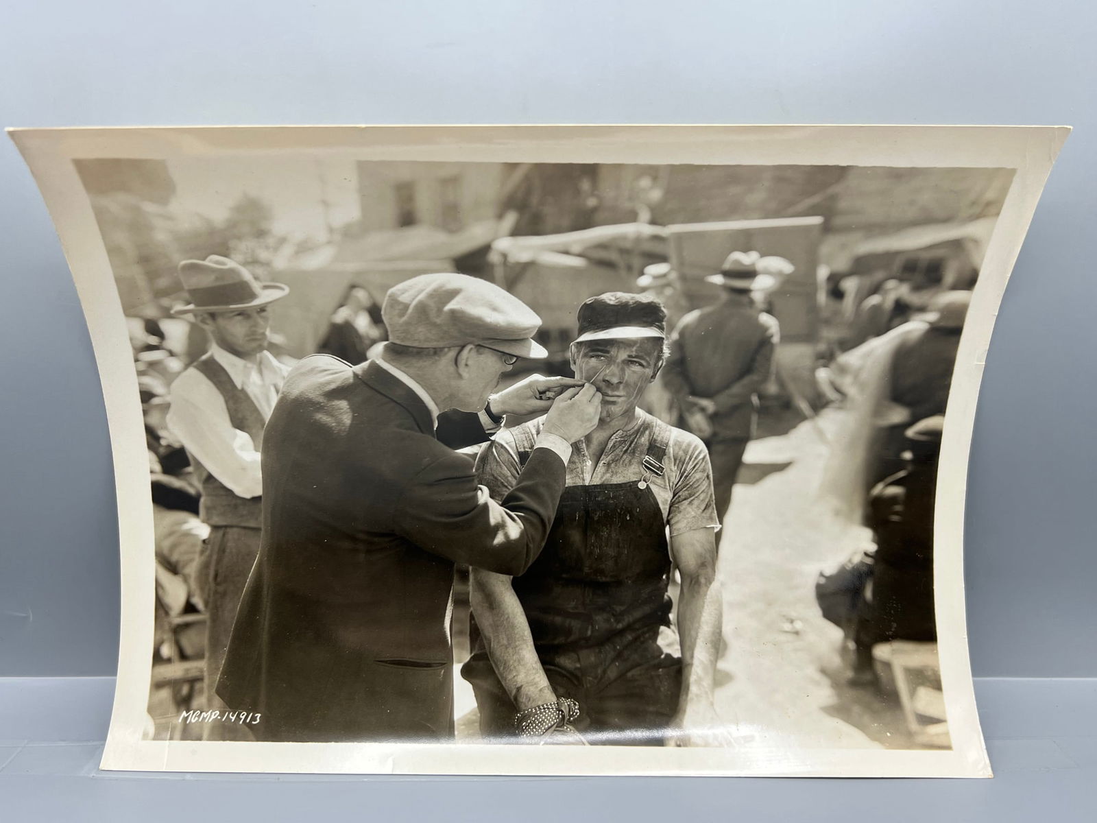 1929 MGM Lon Chaney & James Murray Original 8x10 Publicity Portrait Still W/ Blurb On Back - (1 of 4)