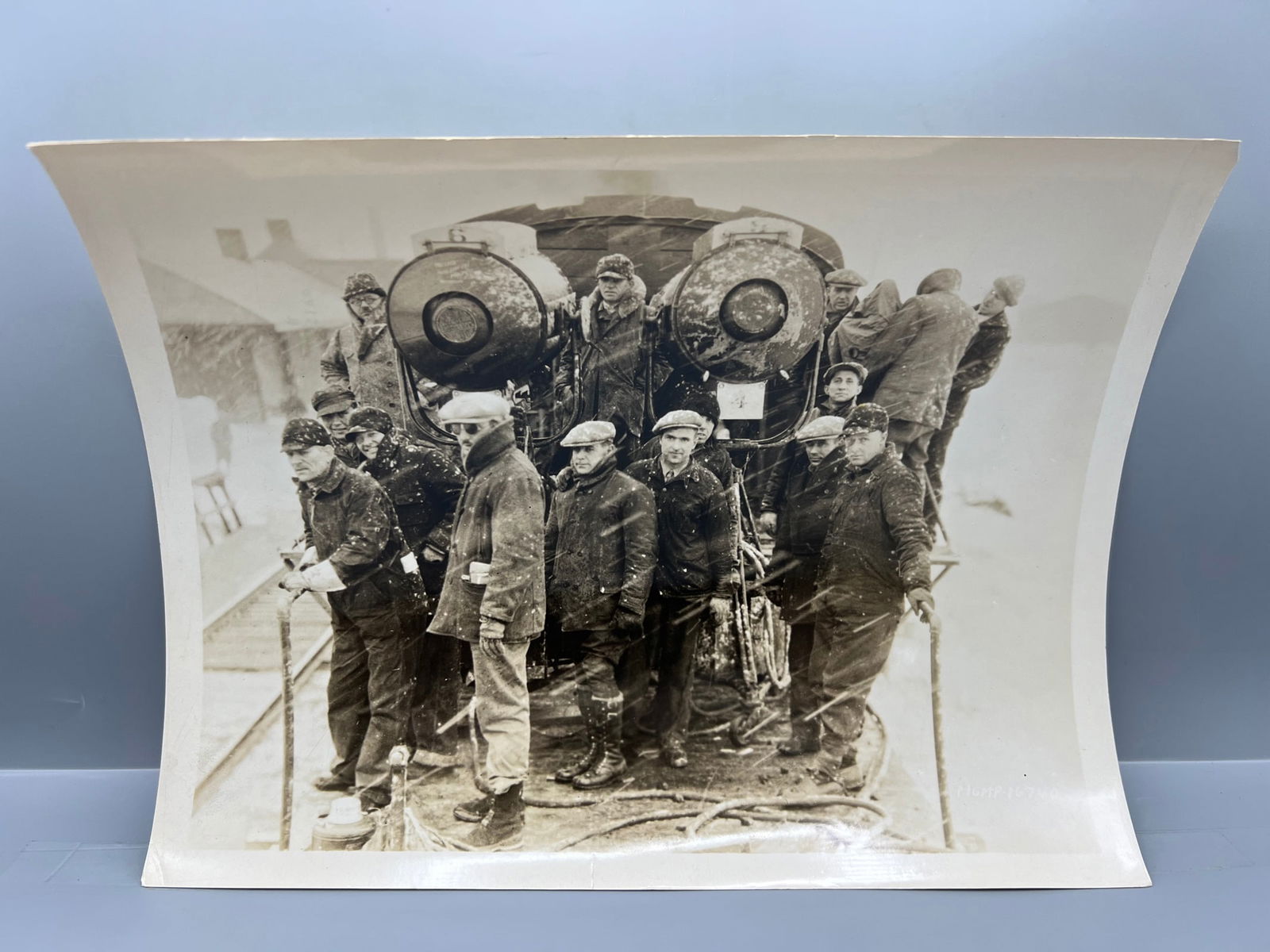 1929 MGM Lon Chaney Original 8x10 Publicity Portrait Still W/ Blurb On Back - MGMP-16740 - "Thunder" (1 of 4)