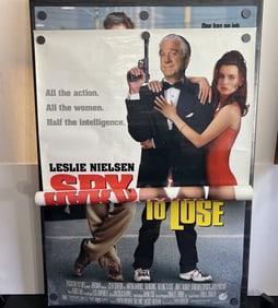 1997 Nothing To Lose & 1996 Spy Hard Original Double Sided 27x40 Theatrical Movie Posters - Leslie