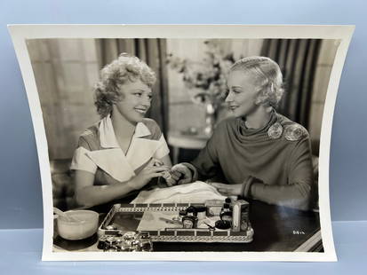 1935 MGM Times Square Lady Original 8x10 Publicity Movie Still - 818-12 - Isabell Jewell, Virginia: 1935 MGM Times Square Lady Original 8x10 Publicity Movie Still - 818-12 - Isabell Jewell, Virginia Bruce