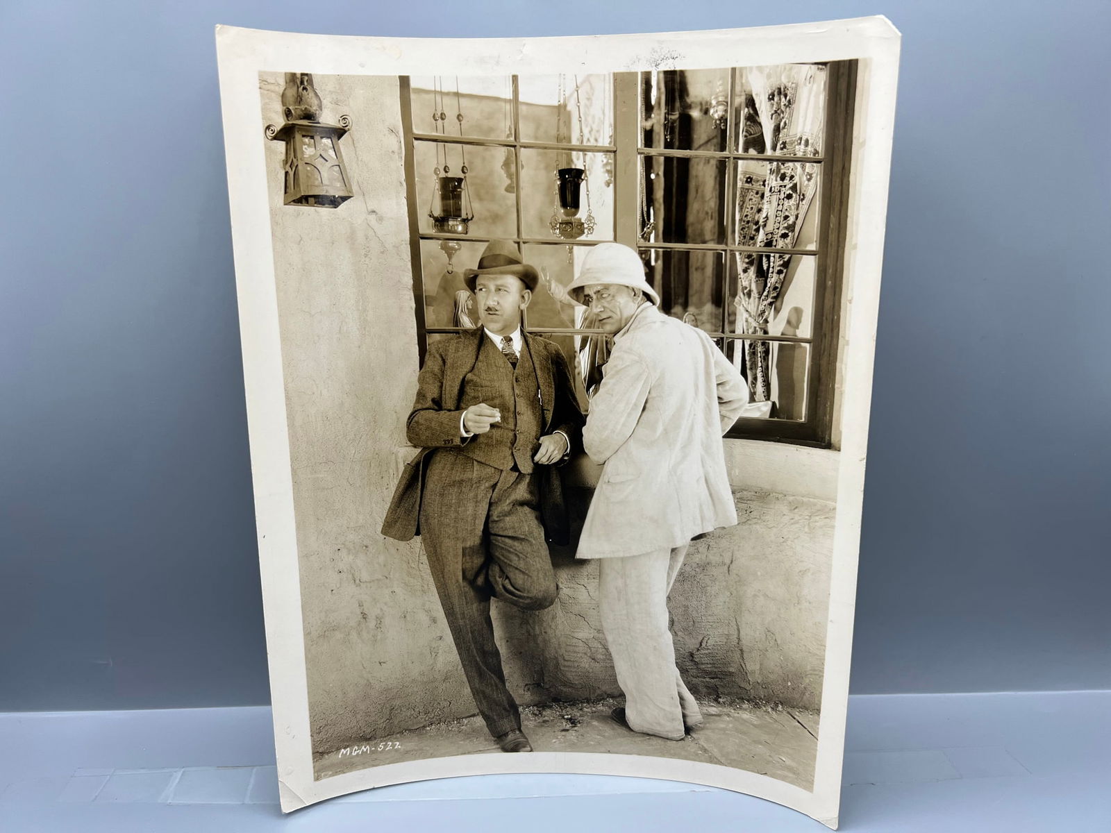 1926 MGM Lon Chaney & Tod Browning Original 8x10 Publicity Portrait Still W/ Blurb On Back - MGM-522 (1 of 4)