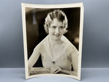 1926 MGM Lois Moran Original 8x10 Publicity Portrait Still W/ Blurb On Back - MGM-304 - "The Road To