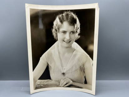 1926 MGM Lois Moran Original 8x10 Publicity Portrait Still W/ Blurb On Back - MGM-304 - "The Road To: 1926 MGM Lois Moran Original 8x10 Publicity Portrait Still W/ Blurb On Back - MGM-304 - "The Road To Mandalay"